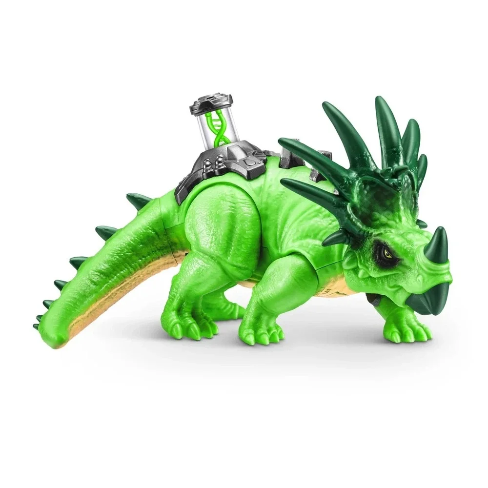 Robo Alive Dino DNA Dinosaur Robot Toy for Child Light-Up DNA Helix Spine Zuru